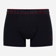 Набор трусов шорты мужской U.S. Polo Assn 80480 M (2 шт) Navy/Anthracite Melange (8680557388909) - изображение 3