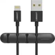 Органайзер для кабелів UGREEN LP114 Cable Organizer Clip 2-pack Black (30762) - изображение 3
