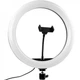 Набор блогера 4в1 Кольцевая лампа Ring Light RGB 33см со штативом 2м + микрофон петличка + пульт Bluetooth - изображение 7