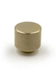 Мебельная ручка CITTERIO GIULIO Knobs d25 h24 золото 24 карата (10 835.B000.14) - изображение 1