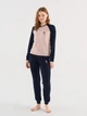 Пижама (свитшот + штаны) женская U.S. Polo Assn 16817 L Navy (8680557381016) - изображение 1