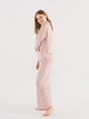 Піжама (худі + штани) жіноча U.S. Polo Assn 16818 L Pink (8680557381061) - зображення 3