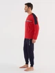 Пижама (лонгслив + штаны) U.S. Polo Assn 18621 XL Red (8680557384024) - изображение 3