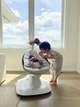 Крісло-гойдалка 4Moms MamaRoo (5 траєкторій руху та 5 швидкостей + додаток та мобіль з іграшками) - зображення 9