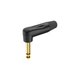 Роз'єм Roxtone PJ2RX-BG Jack 6,3 plug (mono) кутовий - зображення 1