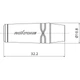 Разъем Roxtone RMJ3FPP-45-NN Jack 3,5 мм (stereo) - изображение 3