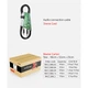 Аудиокабель Roxtone SACC280L05, mini-Jack - Jack, 0,5 м - изображение 4