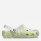 Женские кроксы Crocs Classic Marbled Clog 206867-1FJ 36-37 (M4/W6) 24 см Желтые (191448964631) - изображение 1