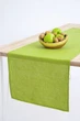 Скатертина-доріжка Раннер з лляної тканини TouchableLinen 1 шт 40*300 см Салатовий - зображення 1