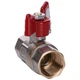 Кран кульовий прямий Q PROFESSIONAL 1/2″ ВВ ВВ КБ PN40 QP151 - зображення 2