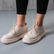 Броги женские Fashion Hogan 3792 38 размер 24 см Бежевый 4419856 - изображение 1