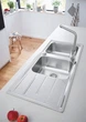 Кухонна мийка GROHE Sink K500 1160x500 31588SD0 сатин - изображение 4