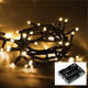 Светодиодная гирлянда силикон 4.5 м 50 led теплый на батарейках - изображение 1