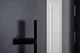 Входные полуторные двери Abwehr Cottage Ufo Black 1200х2050 мм правая Ral 9005 - изображение 9