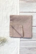 Льняные салфетки TouchableLinen 1 шт Пыльно розовый Салфетки для сервировки стола Свадебные салфетки 30х30 см - изображение 2
