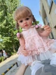 Силіконова лялька Reborn Agatha, пупс вініловий Реборн з косами зріст 55 см. Reborn KEIUMI (57097184) - зображення 2