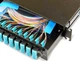 Оптическая панель Corning 48xLC Duplex MM (OM3), splice bridge 1U Черная (LAN1-96AD-BRDG-B) - изображение 1