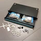 Оптическая панель Corning 48xLC Duplex MM (OM3), splice bridge 1U Черная (LAN1-96AD-BRDG-B) - изображение 2