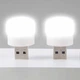 USB LED Лампочка 1W/5В Міні, Портативна світлодіодна міні USB лампа для павербанка, аварійного освітлення, міні світильник підсвічування ліхтарик нічник, Біла - зображення 4