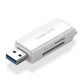 Кардридер UGREEN CM104 USB 3.0 to SD/TF White (40753) - изображение 1