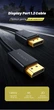 Кабель UGREEN DP102 DisplayPort to DisplayPort 1.2 4K@60Hz 3m Black (10212) - зображення 2