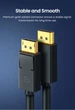 Кабель UGREEN DP102 DisplayPort to DisplayPort 1.2 4K@60Hz 3m Black (10212) - зображення 4