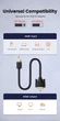 Кабель UGREEN HD106 HDMI to DVI (24+1) 2m Black (10135) - изображение 2