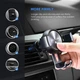 Автодержатель UGREEN LP130 Gravity Drive Air Vent Car Mount Holder Space Gray (50564) - изображение 7