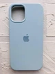 Чохол-накладка Silicone Case для Apple iPhone 12 Mini Light Blue - зображення 1