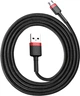 USB кабель Baseus Cafule MicroUSB (CAMKLF-BG1) чорно-червоний - изображение 2