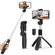 Набор блогера 5 в 1 Кольцевая лампа Ring Light LS360 36см со штативом 2м, микрофон петличка, селфи-палка с пультом Bluetooth, наушники - изображение 4