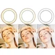 Набор блогера 4в1 Кольцевая лампа Ring Light 20см со штативом 2м + микрофон петличка + пульт Bluetooth - изображение 6