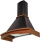 Вытяжка PYRAMIDA R 90 BL NUT - изображение 1