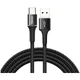 USB-кабель на Type-C з підсвічуванням BASEUS Halo Series Fast Charging Data Cable (2m, 3A). Black - зображення 1