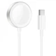 Беспроводное зарядное устройство для Apple Watch 1 /2 /3 /4 /5 /6 /7 /SE Hoco CW39C Wireless charger. White - изображение 1