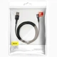 USB-кабель на Type-C з підсвічуванням BASEUS Halo Series Fast Charging Data Cable (2m, 3A). Black - зображення 8