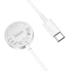 Беспроводное зарядное устройство для Apple Watch 1 /2 /3 /4 /5 /6 /7 /SE Hoco CW39C Wireless charger. White - изображение 4