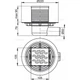 Трап для душу ALCAPLAST 105x105мм сатин APV102 - зображення 2