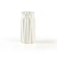 Ваза для цветов MBM HOME пластиковая 18 см DH-FLOWERS-01 WHITE Белая - изображение 6