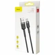 Кабель Baseus cafule Cable USB For Type-C 2A 3m Gray+Black (CATKLF-UG1) - изображение 2