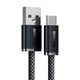 Кабель Baseus Dynamic Series Fast Charging Data Cable USB to Type-C 100W 1m Slate Gray - изображение 3