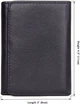 Кошелек Vintage 14467 кожаный Черный - изображение 3