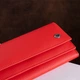 Яркий Женский Кошелек На Красной Однотонной Кнопке St Leather (318341) - изображение 9
