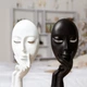 Статуэтка MBM HOME "Маска" DH-ST-03 BLACK Черная - изображение 3