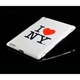 Чехол для IPad 2 \"I Love NY\", белый с надписью 4325498 - изображение 1