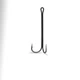 Двійник Gurza Double Hook X - Long Shank №1/0 3шт.Bn (k-1506-100) 4736371 - зображення 1