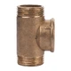Трійник латунний 3/4″ЗР х 3/4″ВР х 3/4″ЗР ливарний 658Б - зображення 3
