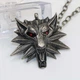 Медальон (кулон) Ведьмака "Волк" Качественная 3D-модель Stainless steel Бронзовый - изображение 1