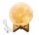 Настільний нічник UKC 3D Moon Lamp, 13 сантиметрів, без пульта - зображення 2