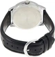 Чоловічий годинник Casio MTP-V004L-7A Сріблястий з чорним Натуральна шкіра - зображення 3